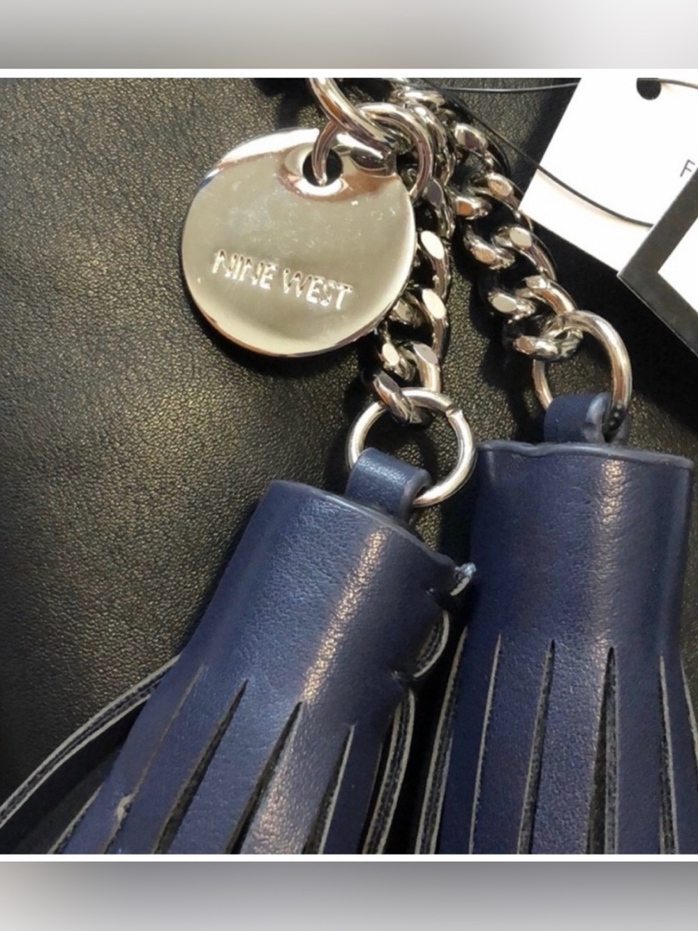 Nine West Large Black Clutch, New With Tags - Picture 2 of 6